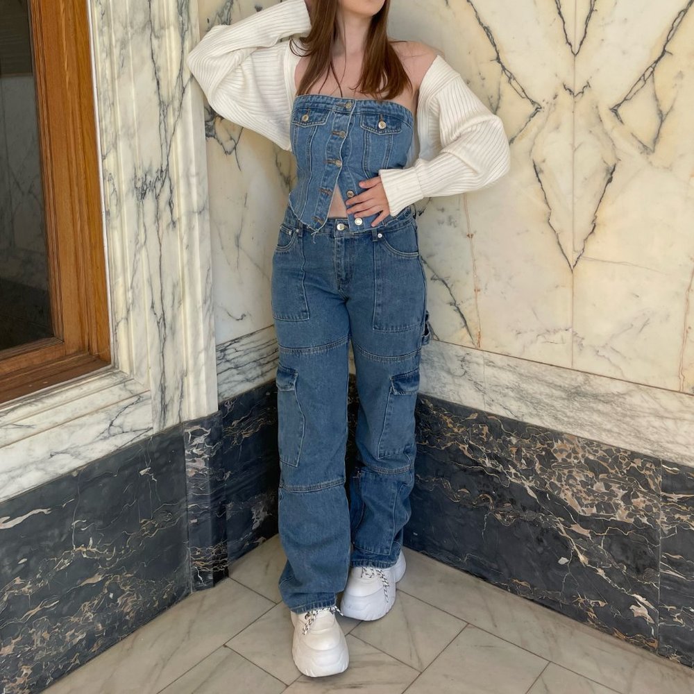 Edikted Jaimie Cargo Jeans